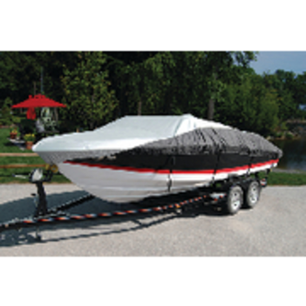 Taylor Hvy Dty Polyester Two-Tone Color Fabric BoatGuard Eclipse Boat Cover w 70902